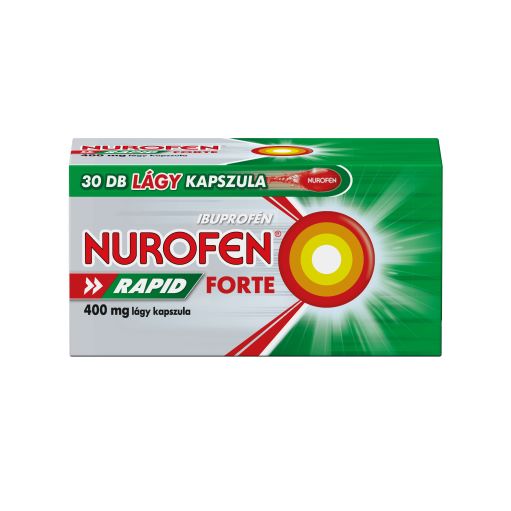Nurofen Rapid Forte 400 mg lágy kapszula