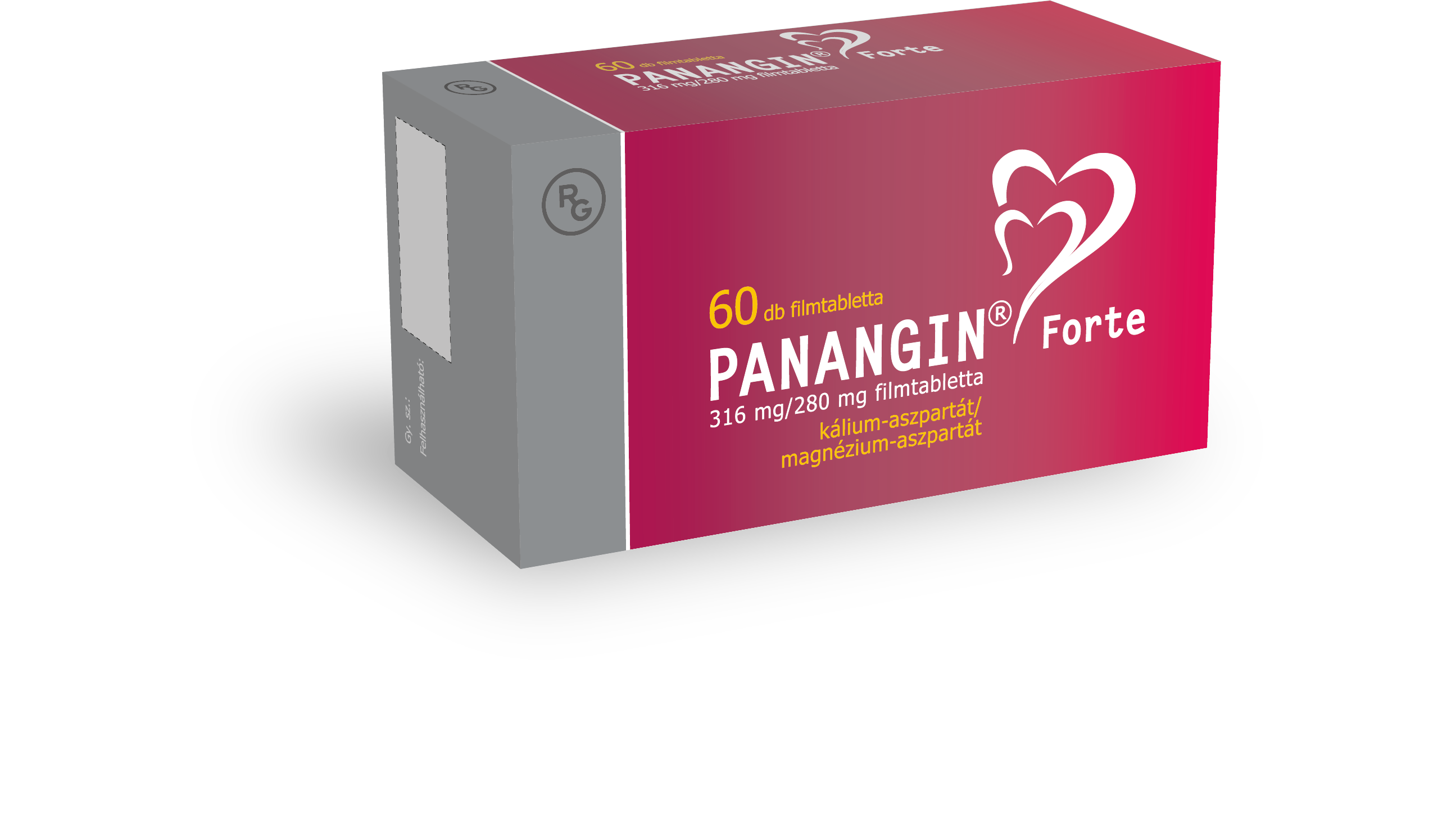Panangin Forte 316 mg / 280 mg filmtabletta 