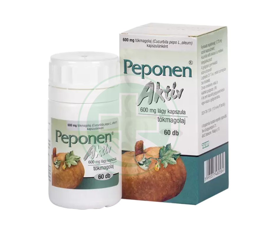 Peponen Aktív 600 mg lágy kapszula