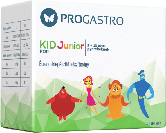 ProGastro KID Junior por 3-12 éves gyerekeknek