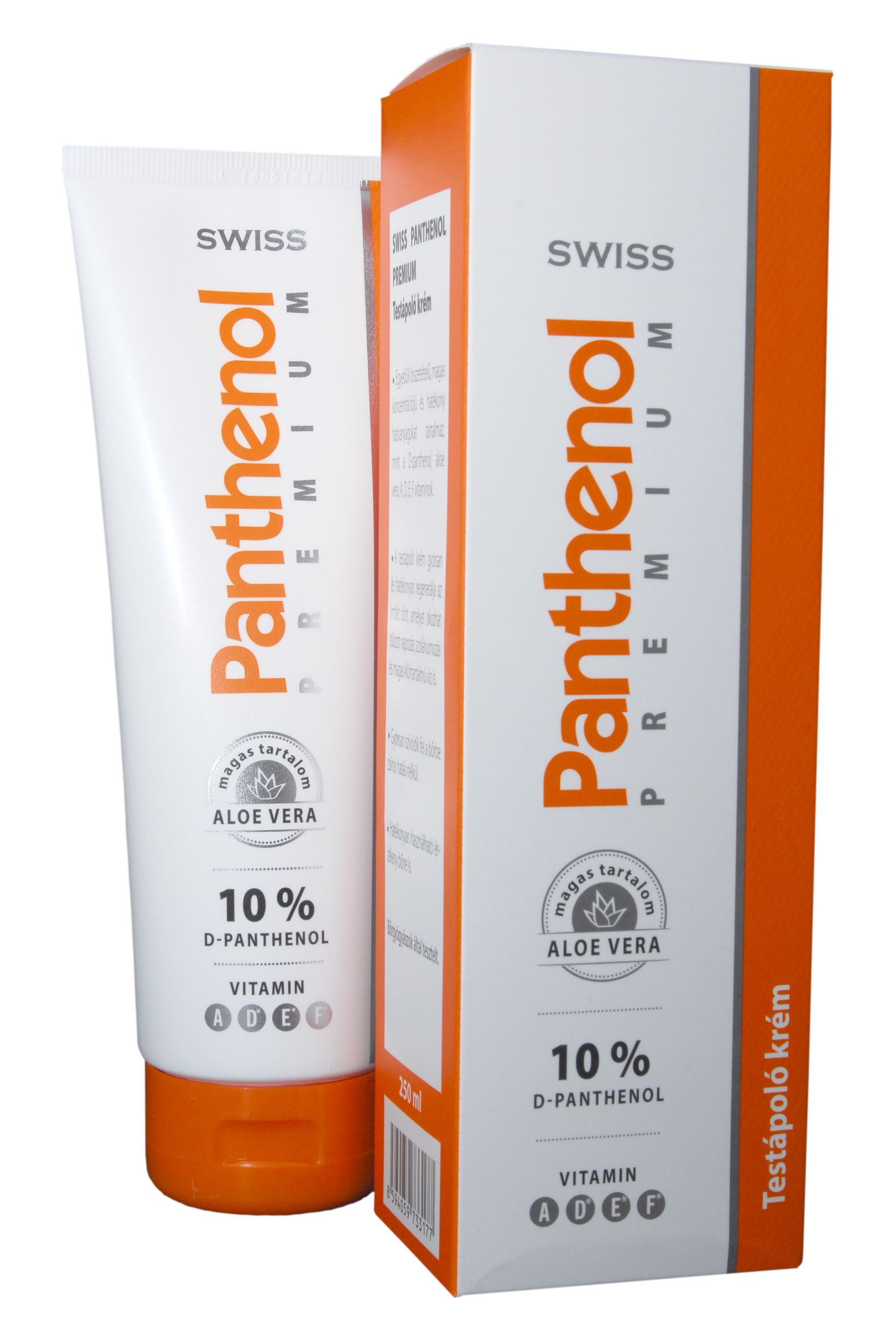Swiss Panthenol 10% Premium testápoló tej