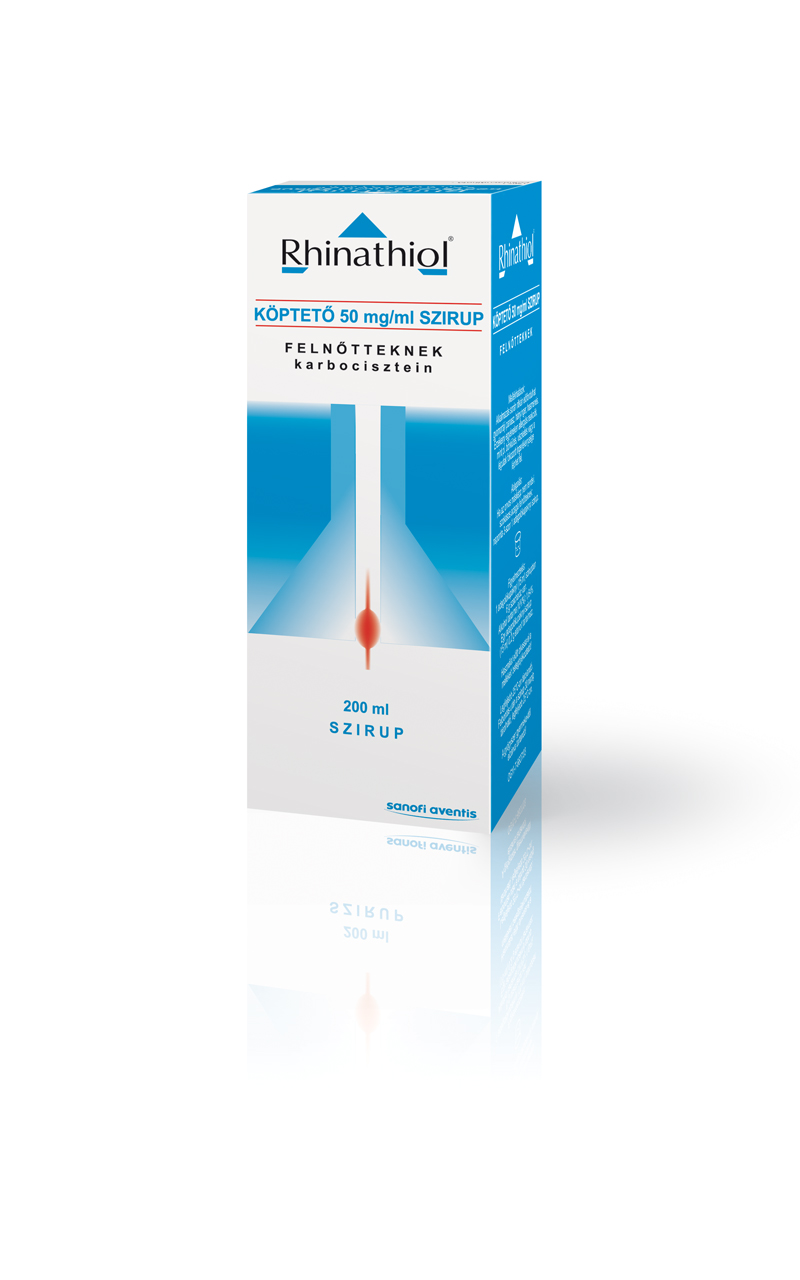 Rhinathiol köptető 50 mg/ml szirup felnőtteknek
