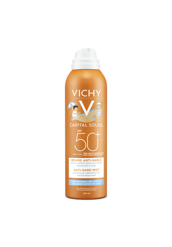 Vichy Idéal Soleil SPF50+ gyerekeknek homokálló spray