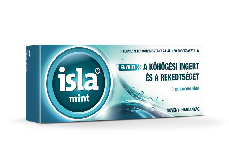 Isla-Mint szopogató tabletta