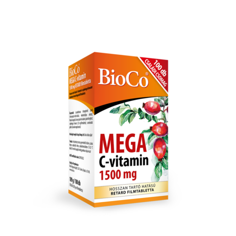 BioCo Mega C-vitamin 1500 mg retard filmtabletta