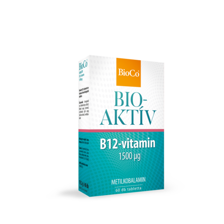 BioCo Bioaktí­v B12-vitamin 1500 mcg tabletta