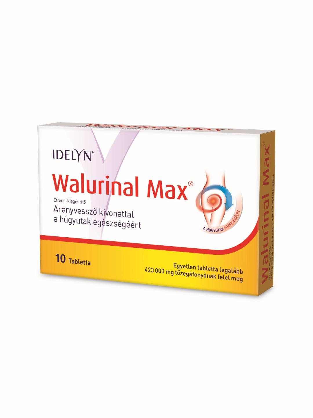 Walurinal Max aranyvessző tabletta