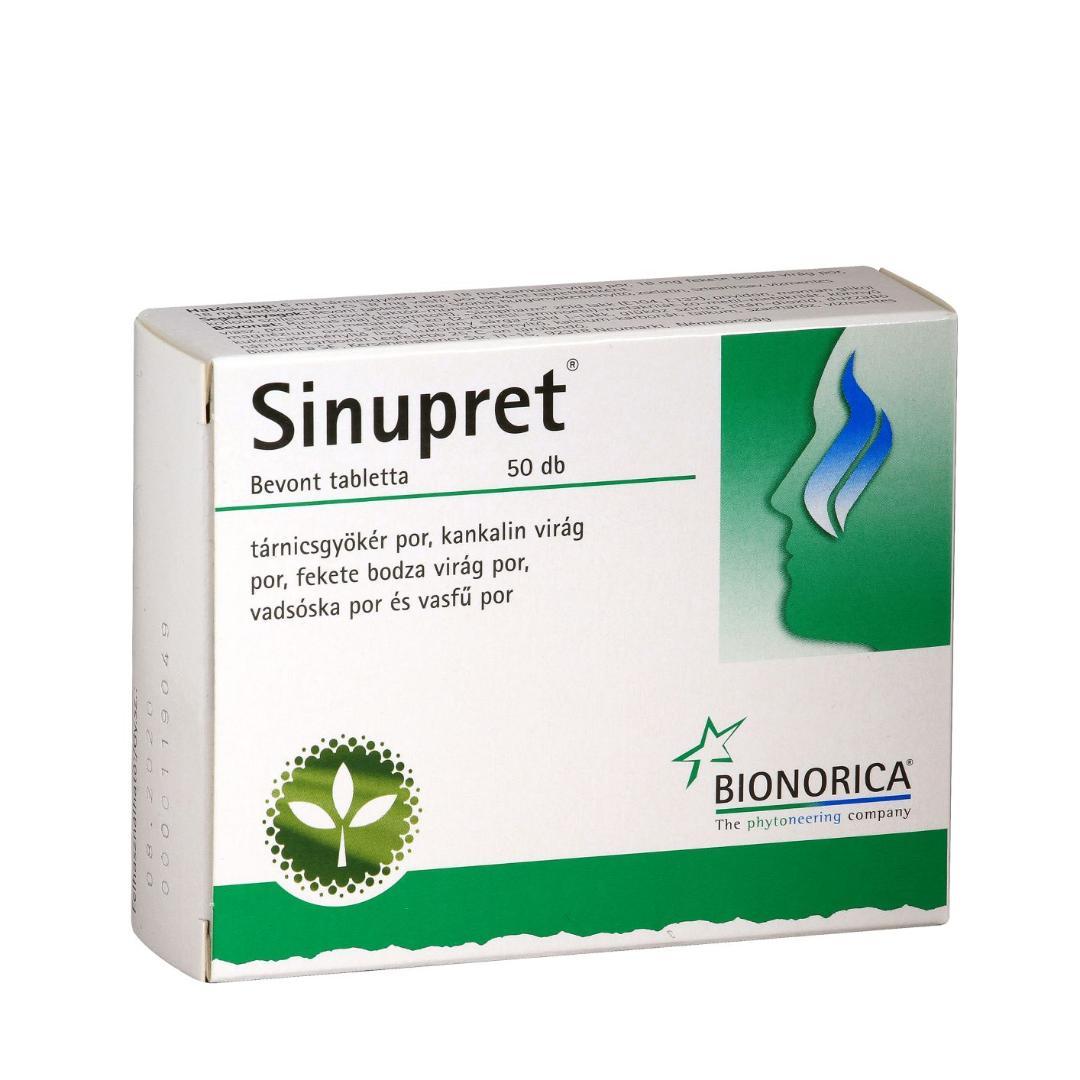 Sinupret bevont tabletta