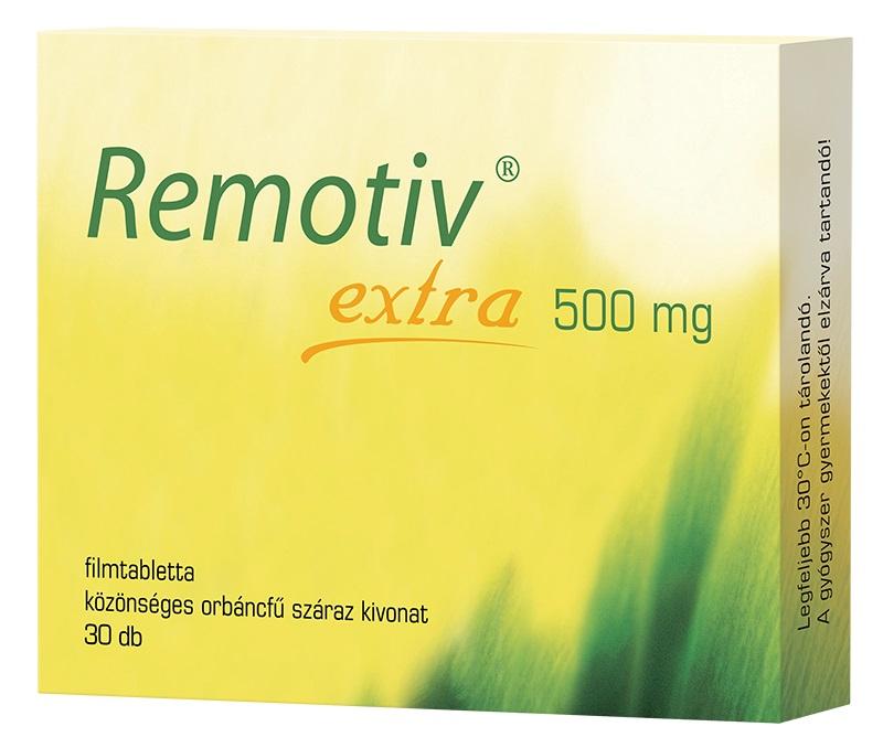 Remotiv Extra 500 mg filmtabletta
