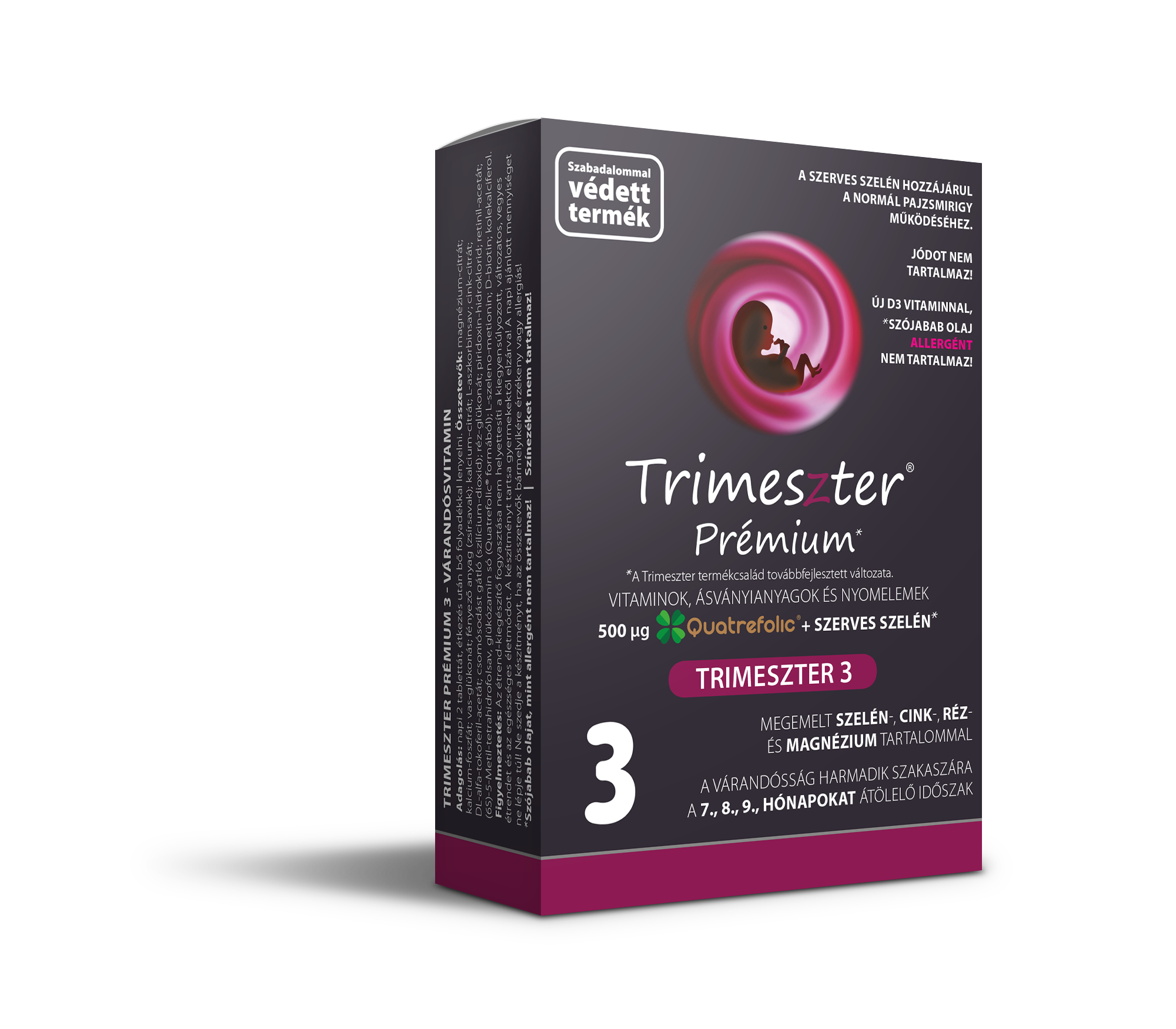 Trimeszter Prémium 3 tabletta 