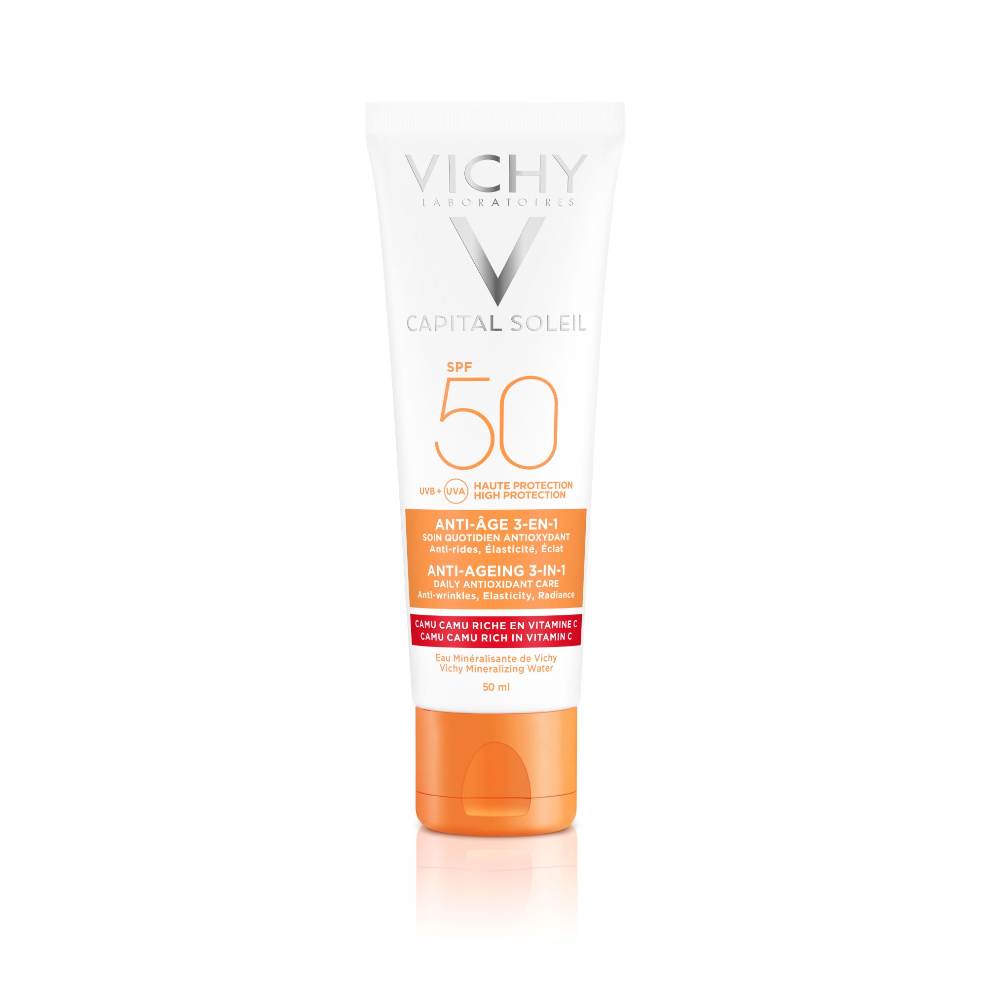 Vichy Idéal Soleil anti-age napvédő krém SPF50+
