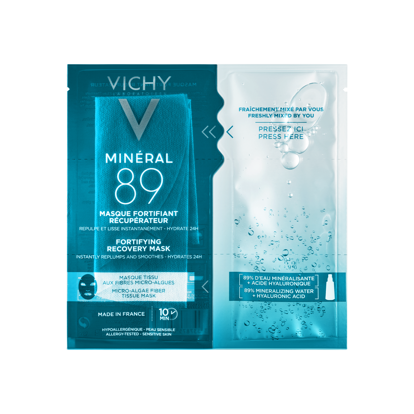 Vichy Mineral 89 arcmaszk 