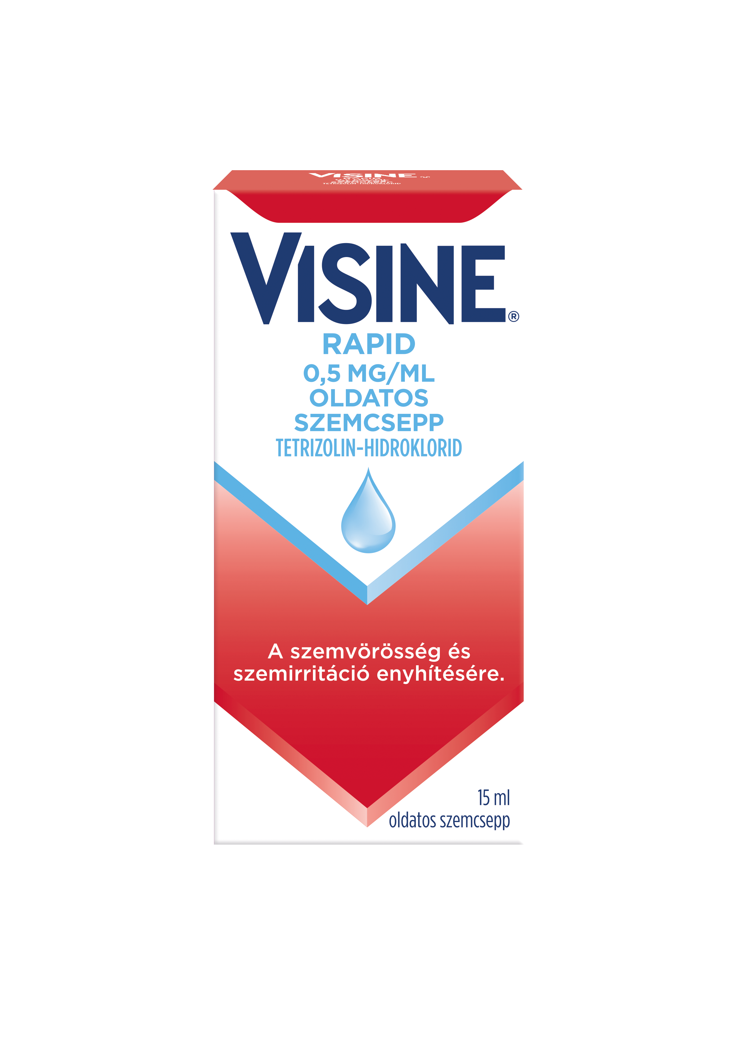 Visine Rapid 0,5 mg/ml oldatos szemcsepp