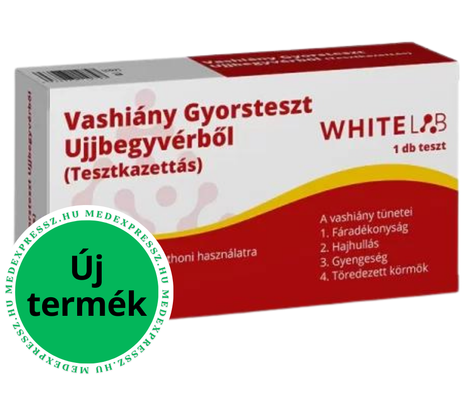 Whitelab Vashiány Gyorsteszt Ujjbegyvérből