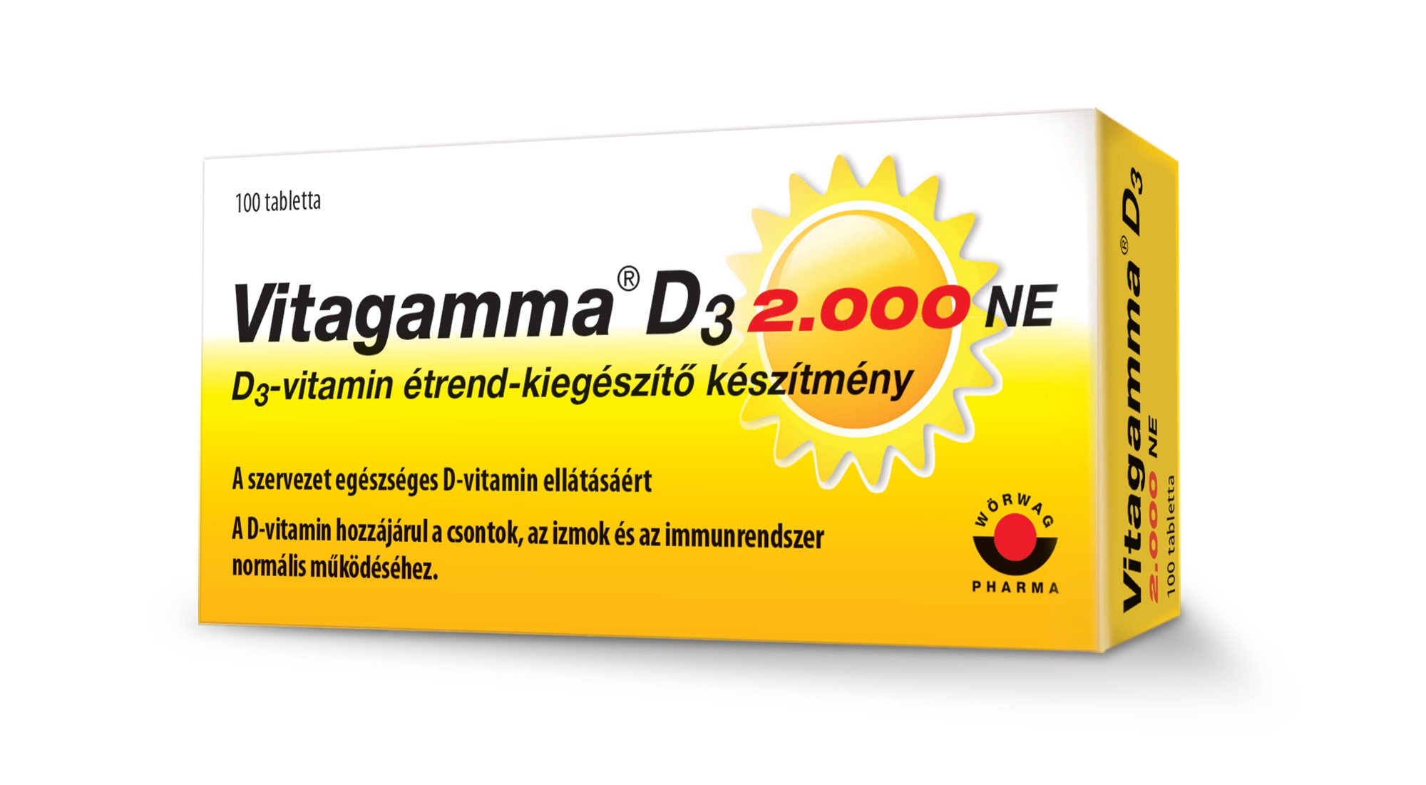 Vitagamma D3 vitamin 2000NE tabletta
