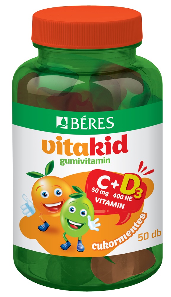 Béres Vitakid C+D3 gumivitamin