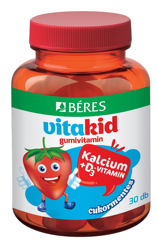 Béres VitaKid Kalcium+D3-vitamin gumivitamin