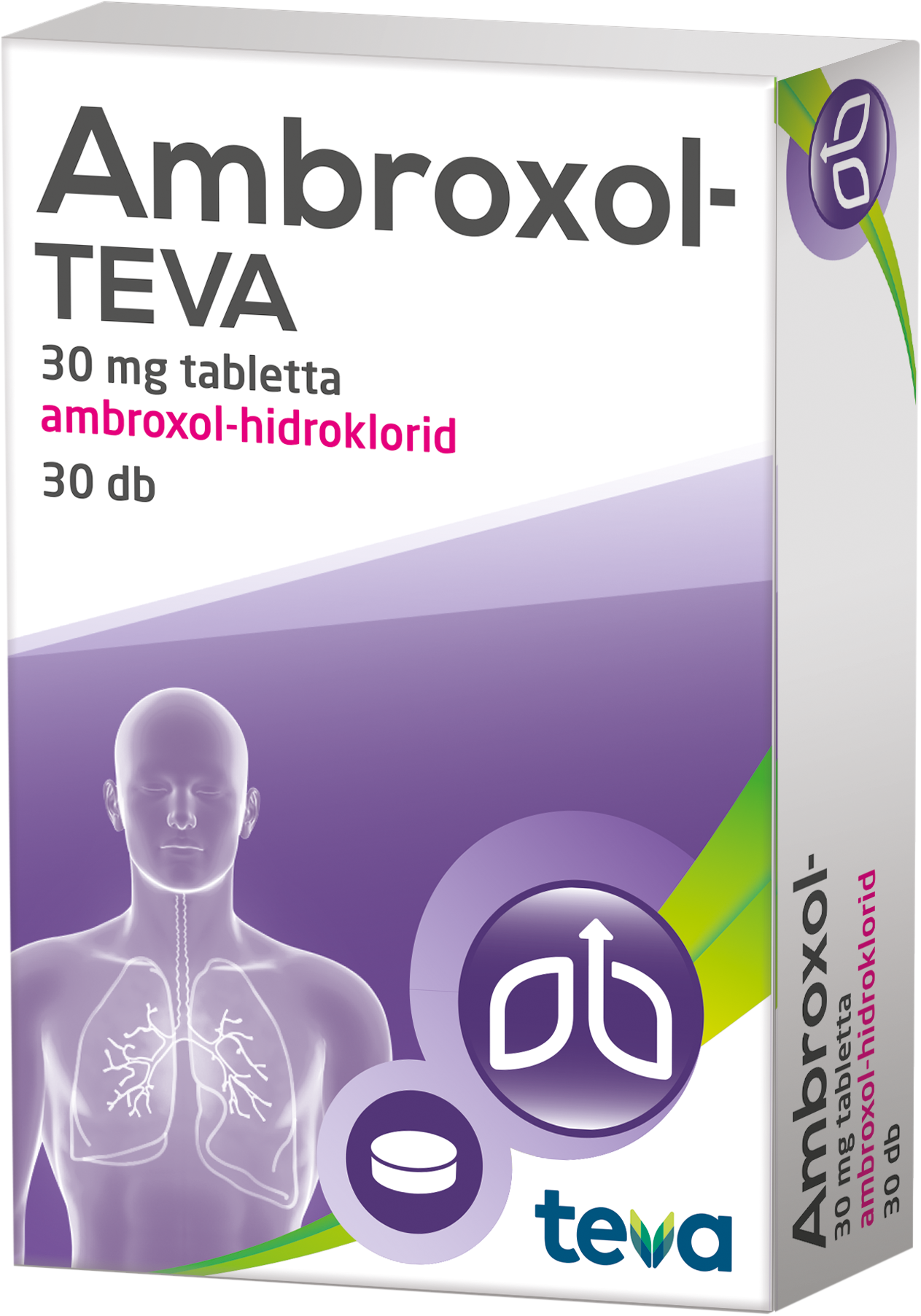 Ambroxol-Teva 30 mg tabletta 
