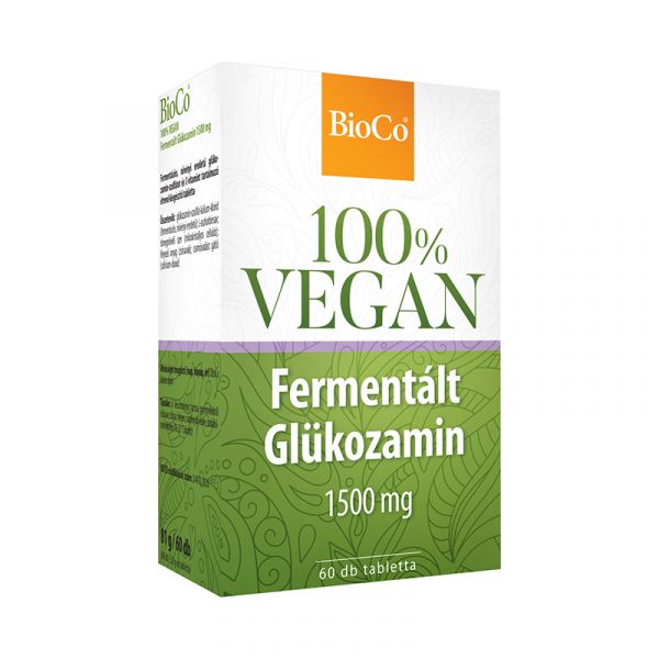 BioCo Vegan fermentált Glükozamin 1500 mg tabletta