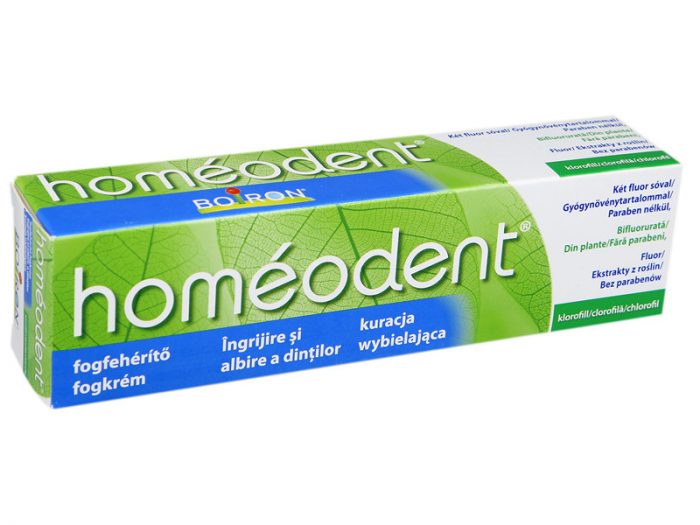 Homeodent fogfehérítő klorofill fogkrém