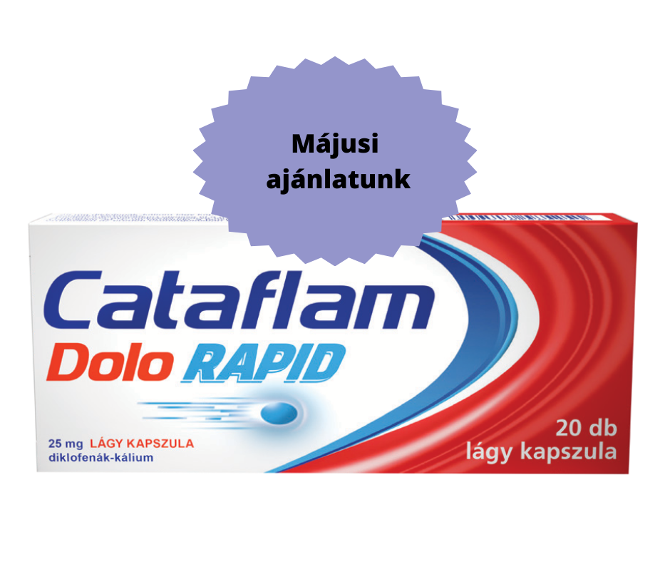 Cataflam Dolo Rapid 25 mg lágy kapszula 