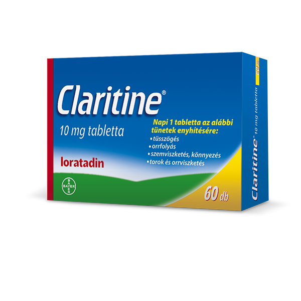 Claritine 10 mg tabletta 