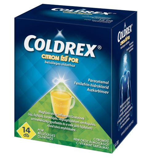 Coldrex citrom izű por belsőleges oldathoz