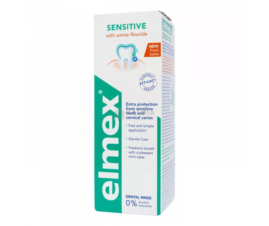 Elmex Sensitive Plus szájví­z