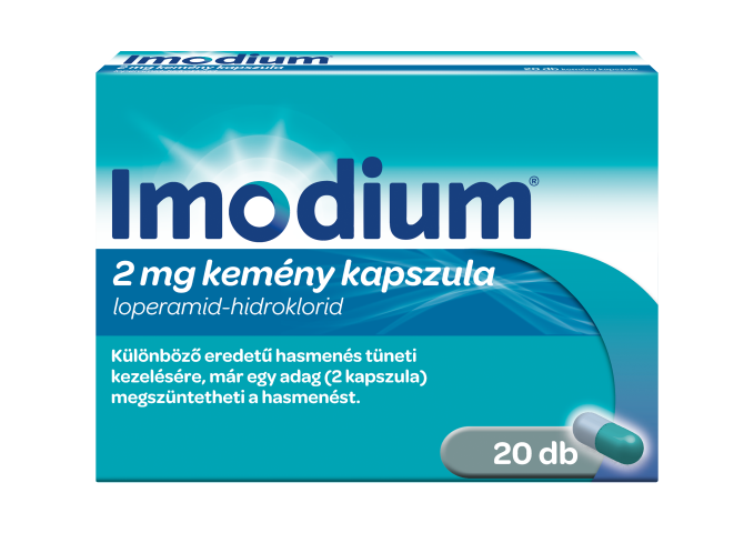 Imodium 2 mg kemény kapszula 