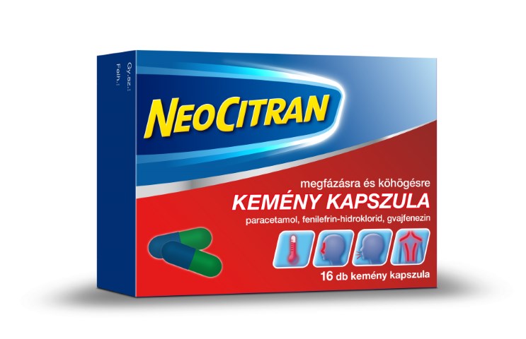 Neo Citran megfázásra és köhögésre kemény kapszula (NeoCitran)