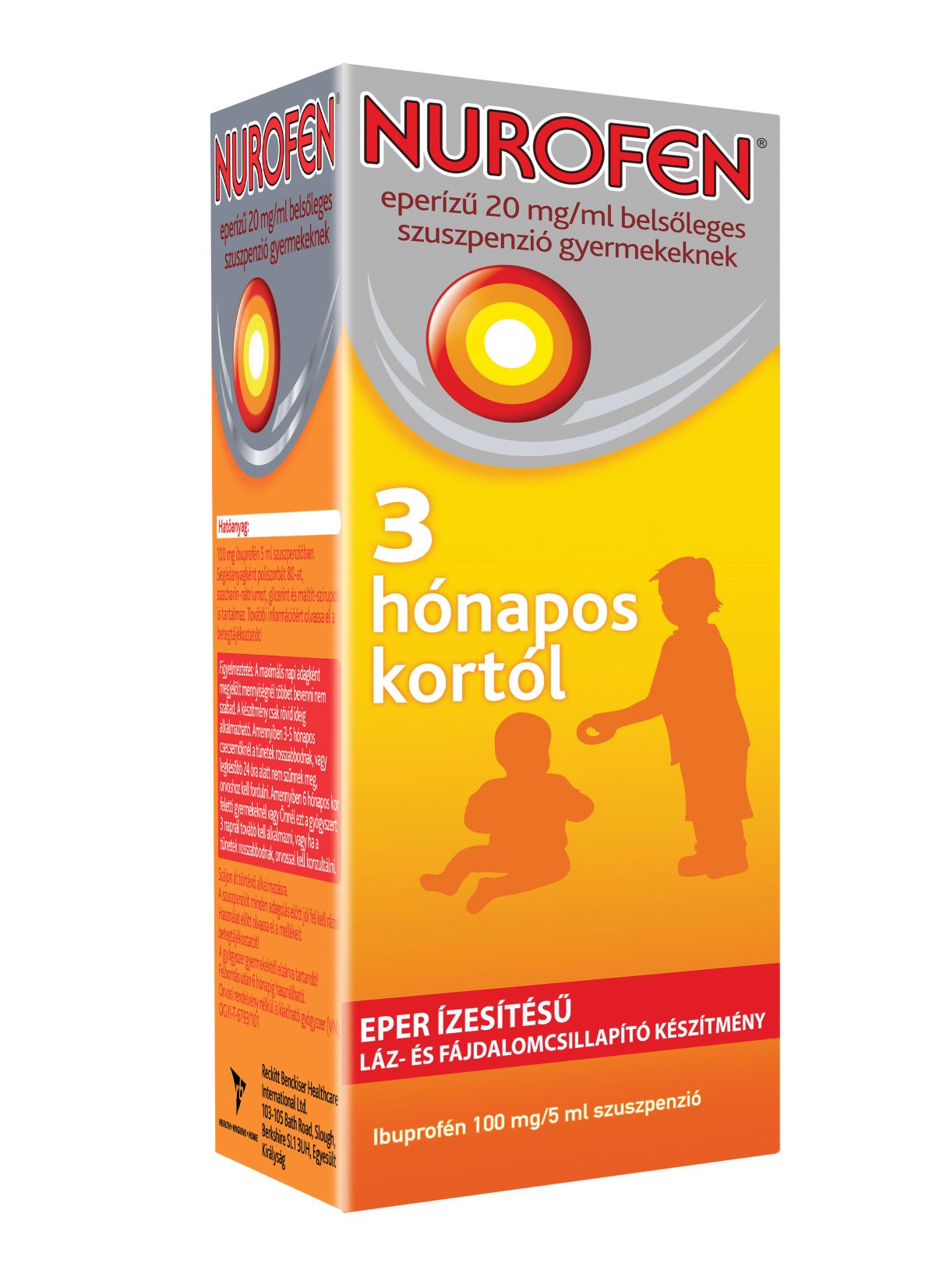 Nurofen eperízű 20 mg/ml belsőleges szuszpenzió gyermekeknek