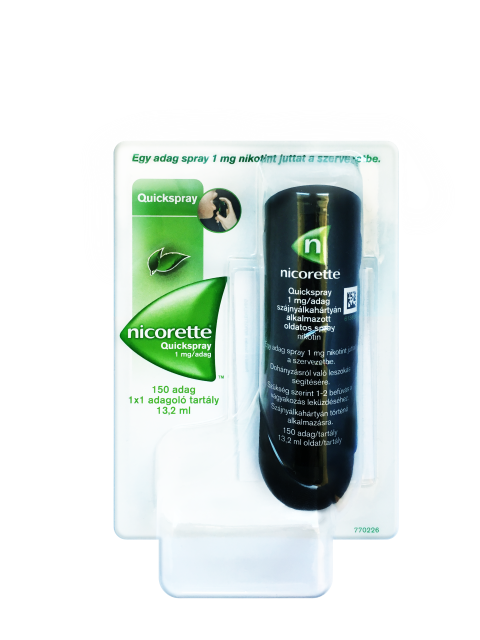Nicorette Quickspray 1 mg/adag spray