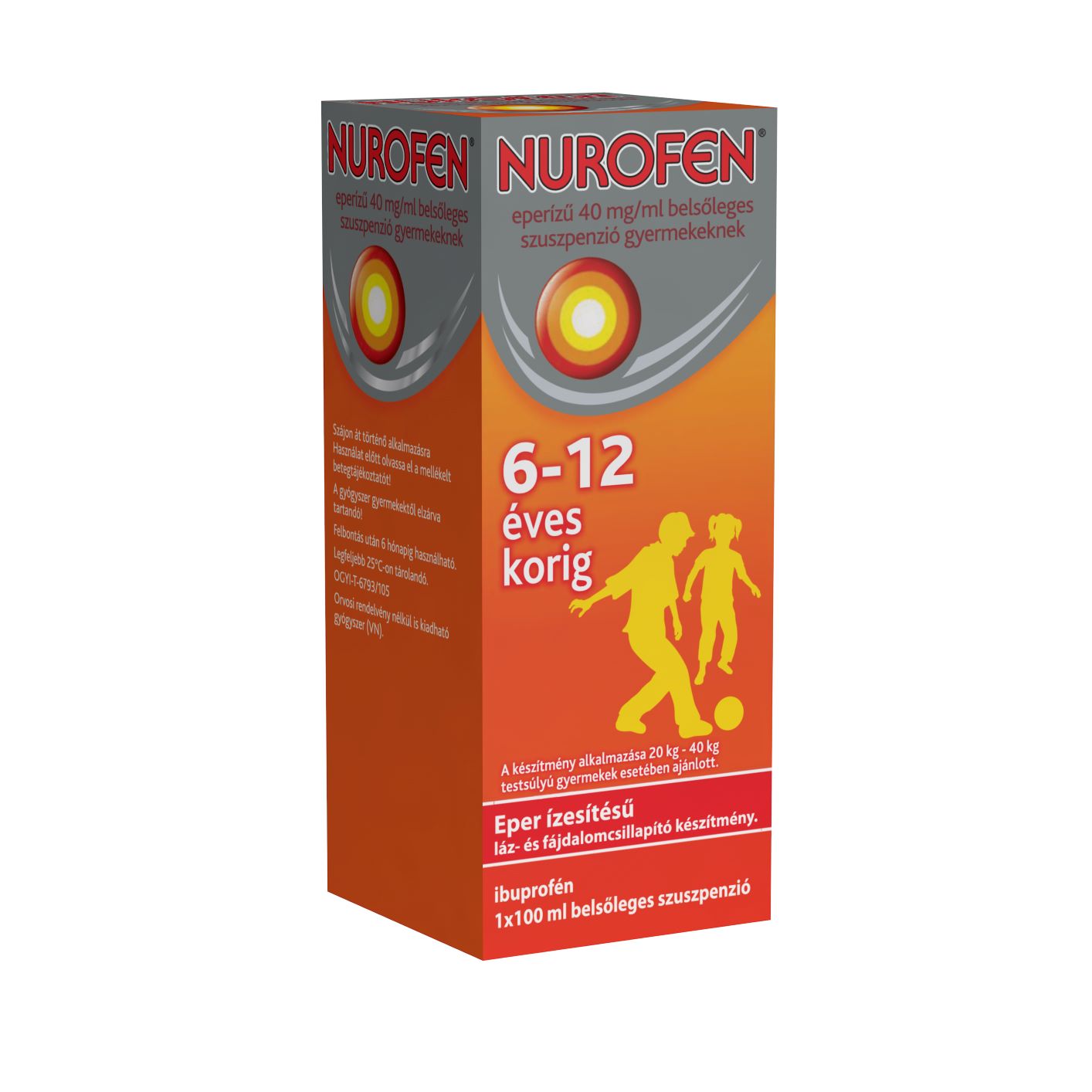 Nurofen eperízű 40 mg/ml belsőleges szuszpenzió gyermekeknek