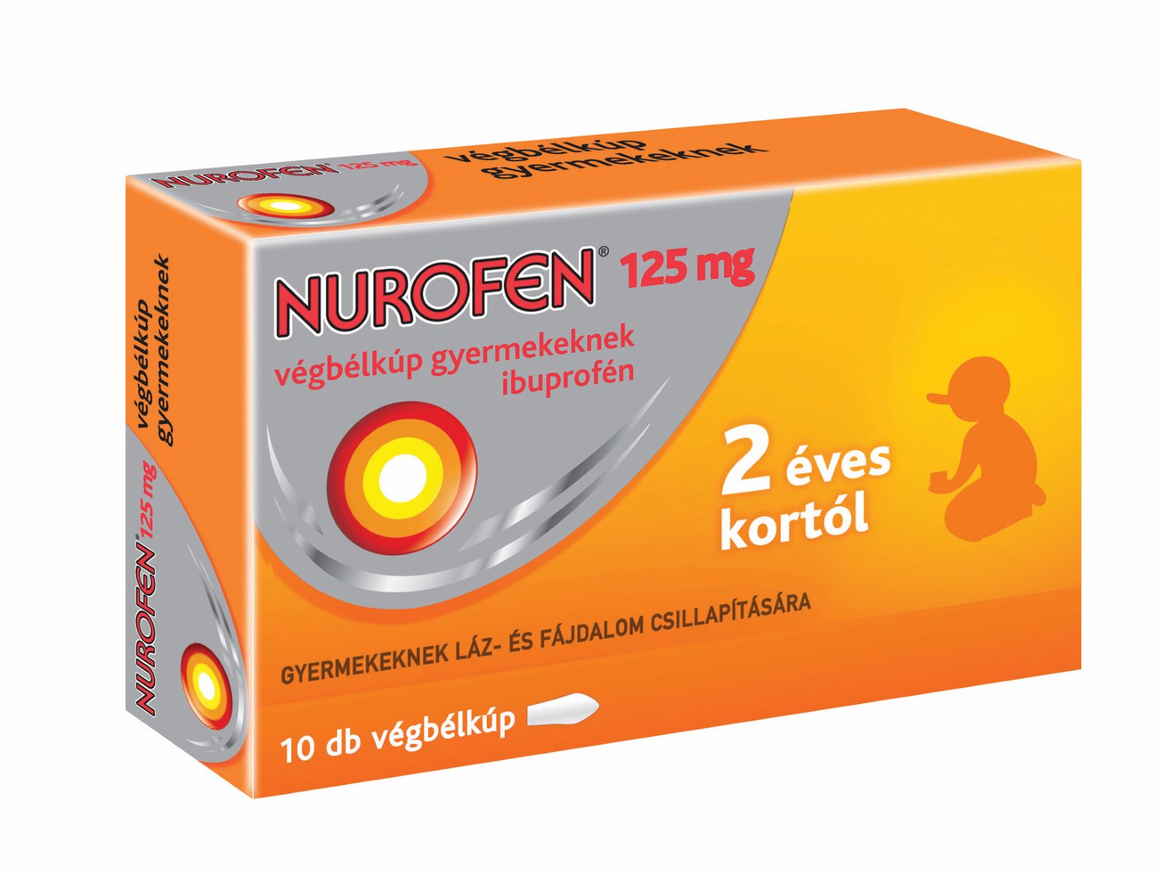 Nurofen 125 mg végbélkúp gyermekeknek