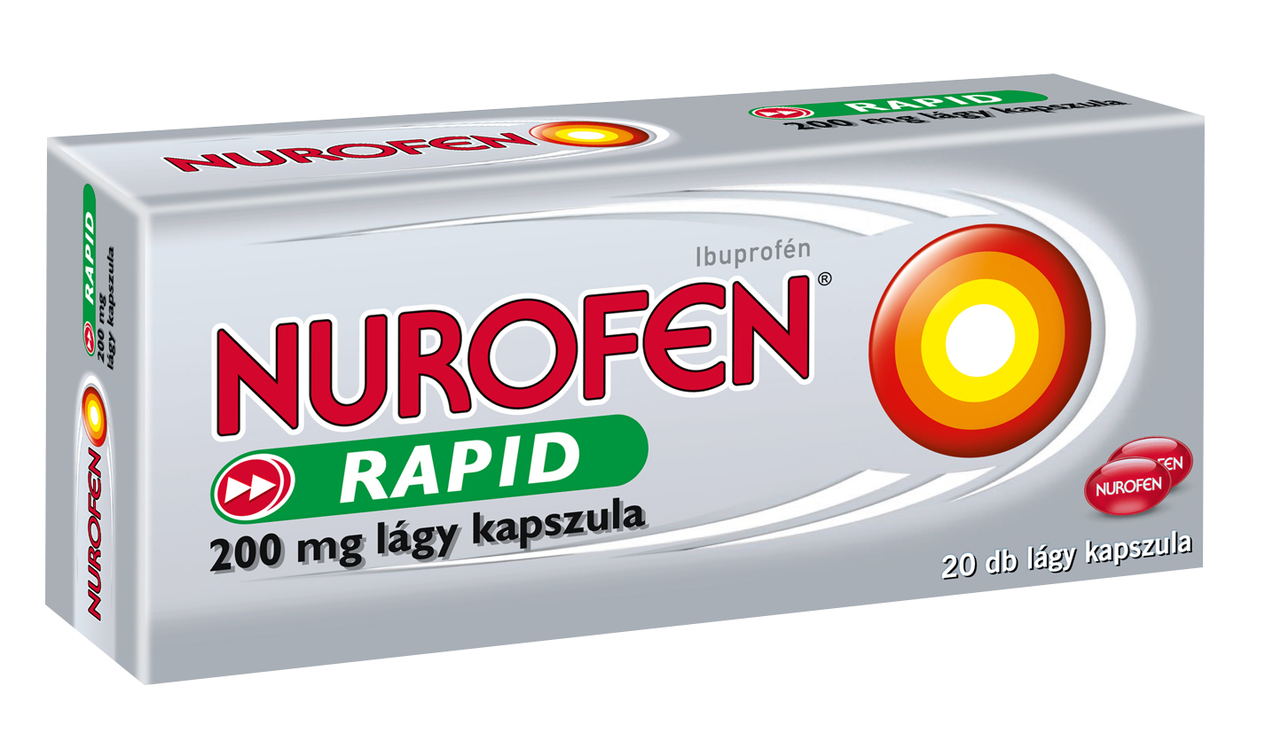 Nurofen Rapid 200 mg lágy kapszula