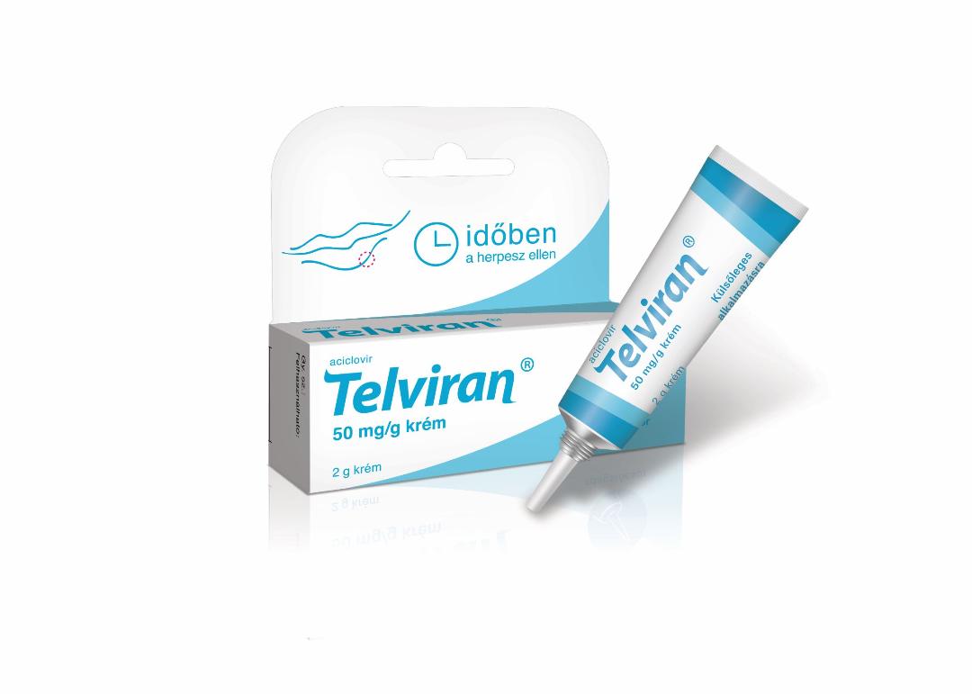 Telviran 50 mg/g krém
